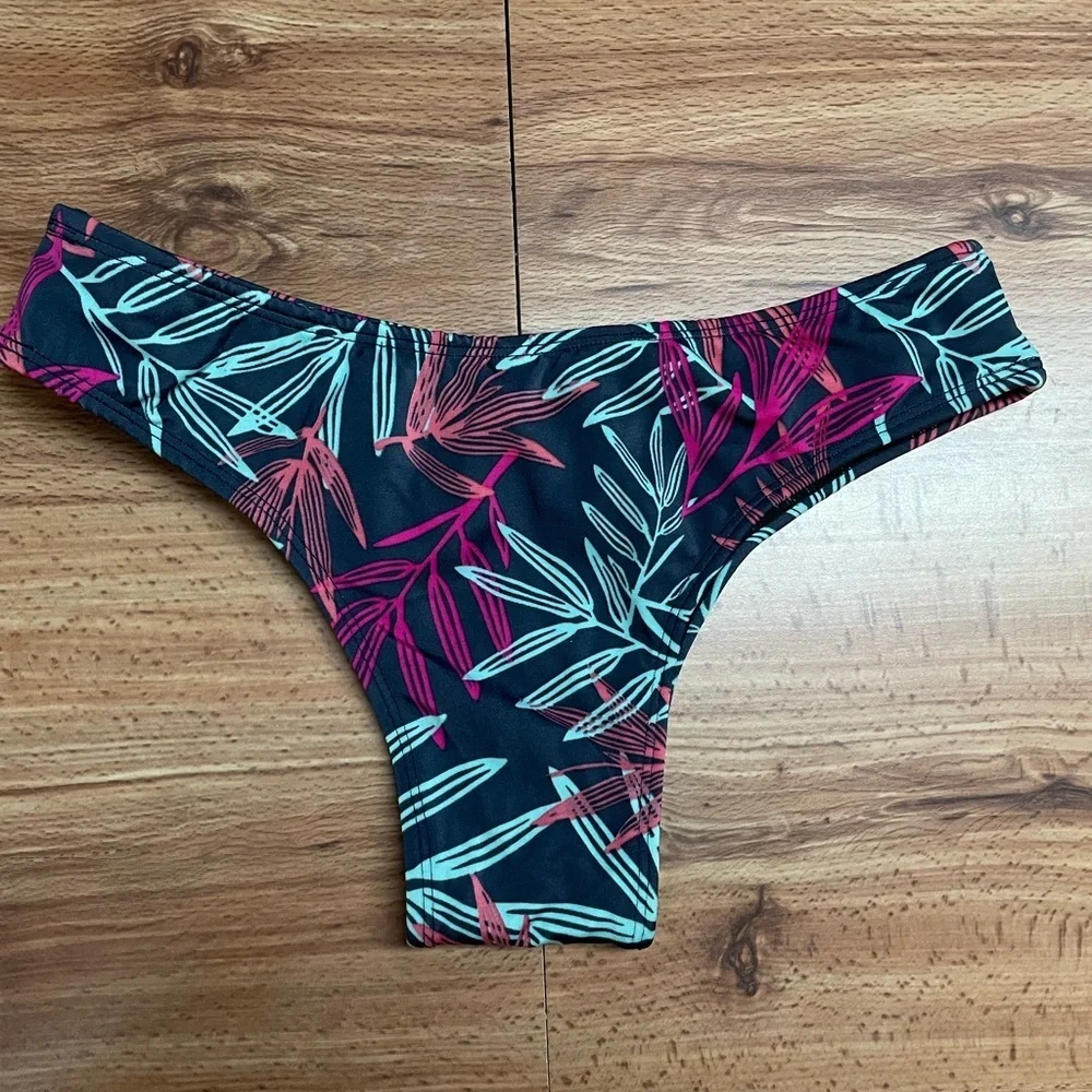 Botanical Leaves Bikini Bottom Set